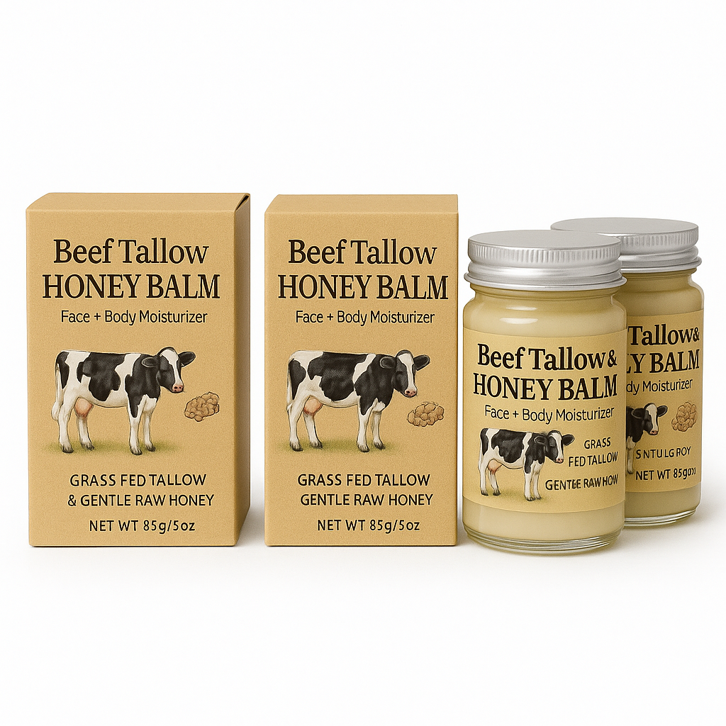 GreenMadame™ Balsam do skóry – Łój wołowy i miód